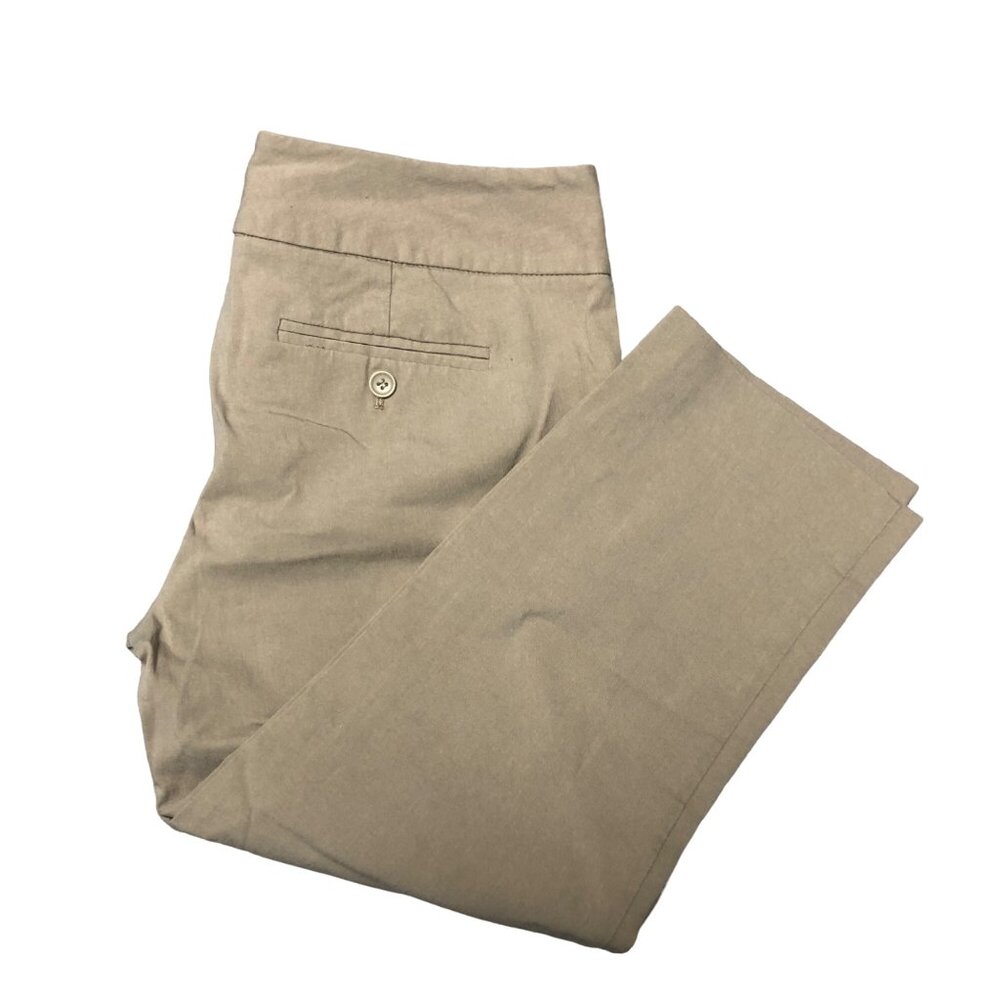 The Limited Capri Womens Size 8 Tan Stretch Front and Back Pockets Casual Travel